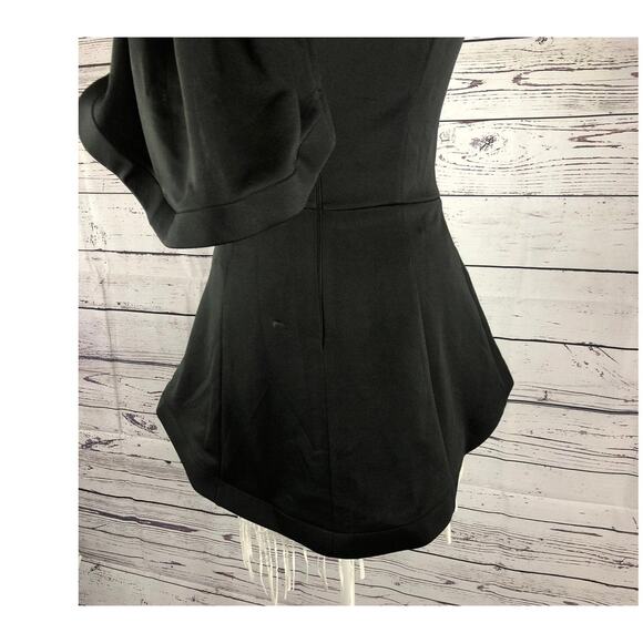 NWT Fashion Nova city heights top large cape shoulder & ruffles size medium - Picture 8 of 10